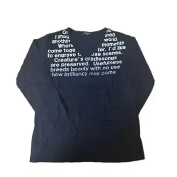 y2k archive print long t-shirt 헤이세이
