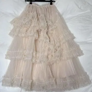 'Ballerina' blooming tulle skirt