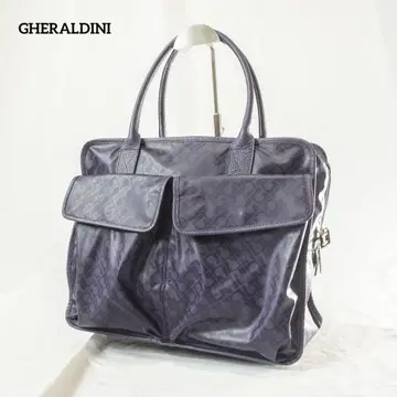 GHERALDINI 핸드백 토트백 올 패턴 소프티 더블 포켓