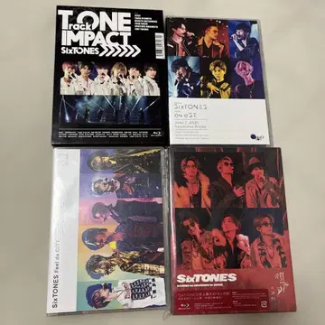 SixTONES LIVE BluRay 원반 묶음 판매