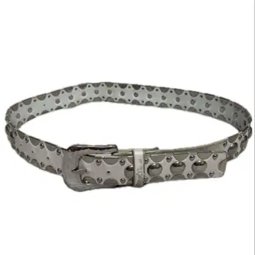 white studs belt y2k archive grunge