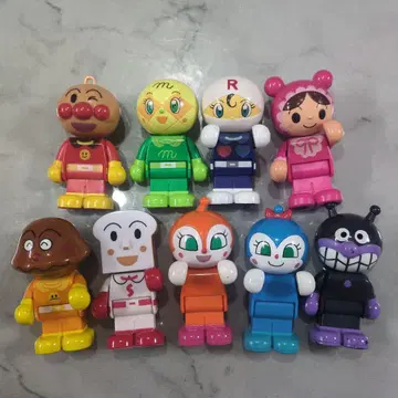 호빵맨 블록 인형