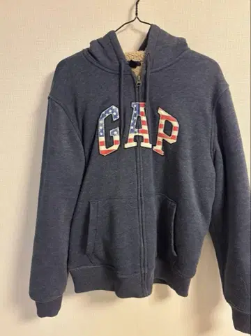 GAP 미국 국기 디자인 후드티