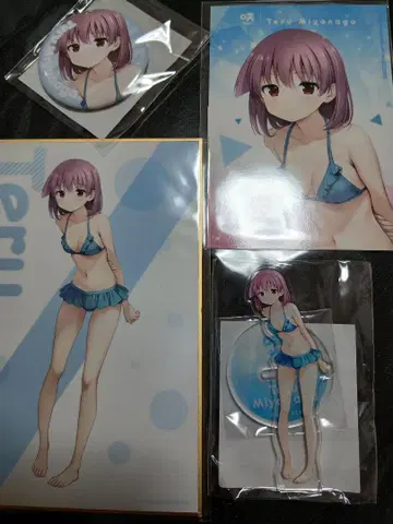 사키-Saki- 온라인 복권 B, C, D상 & 브로마이드 미야나가 테루