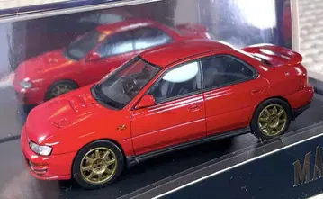 MARK43 스바루 임프레자 WRX GC8 커스텀 버전 레드