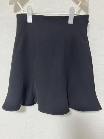 snidel 블랙 하이웨스트 미니 스커트