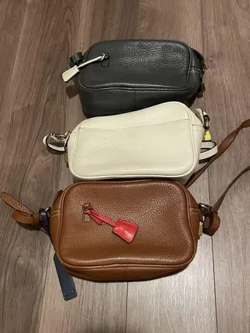 J.Crew 가죽 숄더백 세트
