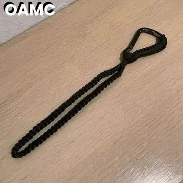 OAMC 브레이디드 카라비너, 블랙 (jilsander
