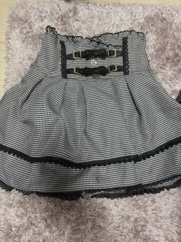 LIZLISA 더블 리본 스커트