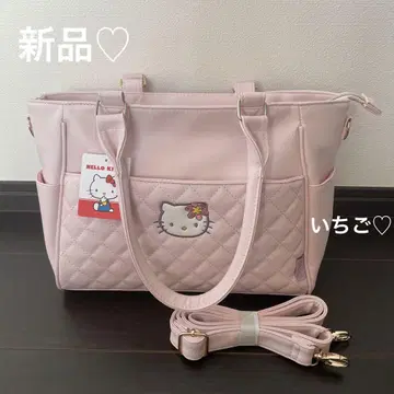 새상품 산리오 핑크 오하나 키티 2way 백 핸드, 숄더