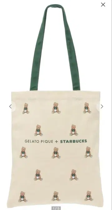 gelato pique + STARBUCKS 토트백 아이보리