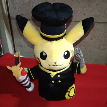 파티시에 피카츄 봉제 인형 포켓몬 카페