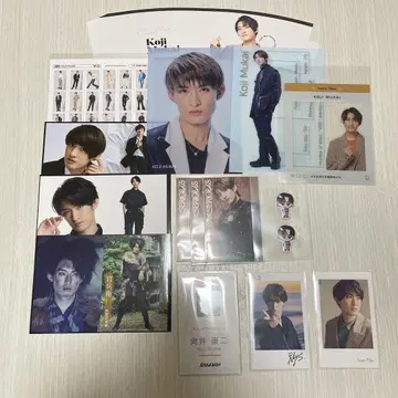 SnowMan 무카이 코지 CD.달력 혜택 골판지