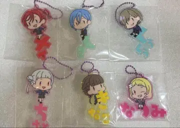 러브 라이브 슈퍼스타 오나마에피탄코 아크릴 키링 6개 세트