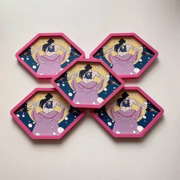 ONEPIECE 제일복권 이조 러버 트레이 5종 세트