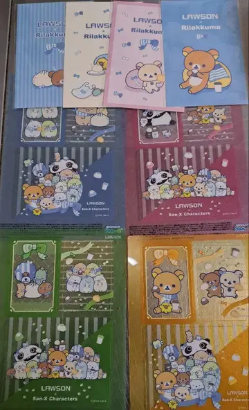 리락쿠마 클리어 파일, 엽서 컴플리트