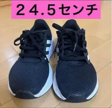 블랙 메쉬 스니커즈 24.5cm