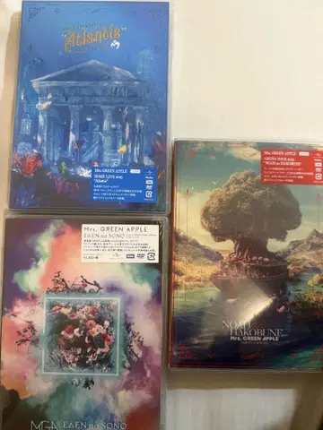 Mr. GREEN APPLE 라이브 DVD 3세트