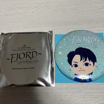 Mrs. GREEN APPLE FJORD 피요르드 캔뱃지 와카이