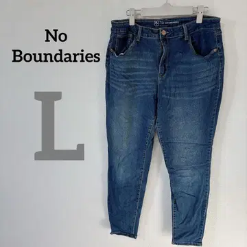 No Boundaries [ L ] 데님 팬츠 스키니 데님 데님