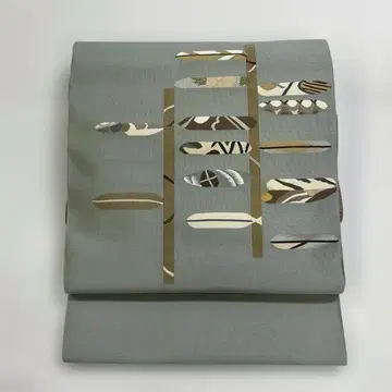 새상품 순수 실크 오비(약 24cm) 츠즈레 츠즈레 나고야 오비 242