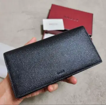 BALLY 블랙 장지갑 미사용