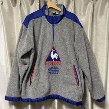 르꼬끄 빈티지 하프 지퍼 플리스 자켓 90s 일본제