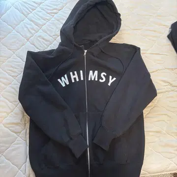 WHIMSY 지퍼 후드티 M 사이즈