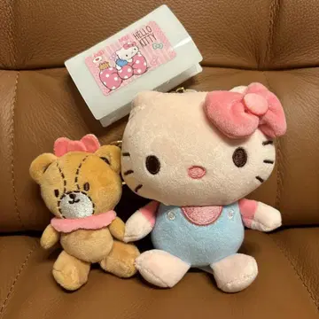 헬로키티 봉제 인형 마스코트 타이니 참 새상품 택 포함