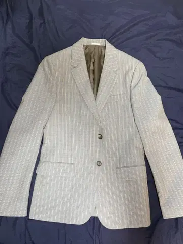 맥퀸 글렌체크 테일러드 자켓 48