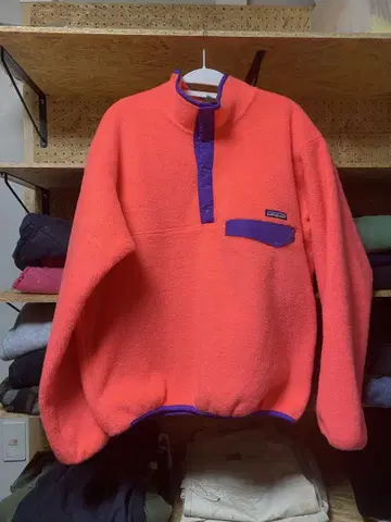 patagonia 스냅T 신틸라 오렌지 파타고니아