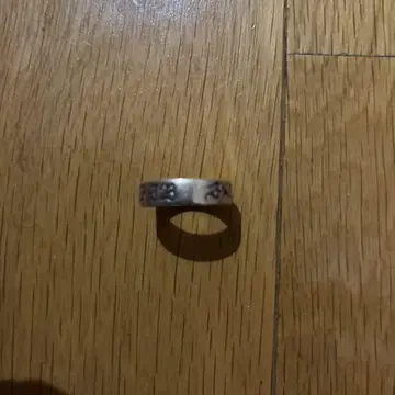 실버 각인 반지
