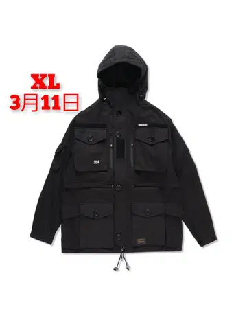 S_E_A VOODOO TACTICAL JACKET / BLACK