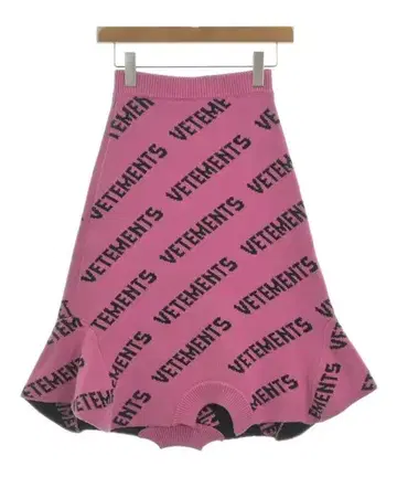 VETEMENTS 미디 스커트 여성용