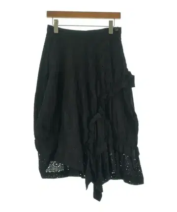 트리코트 꼼 데 가르송 롱 맥시 길이 스커트 여성용