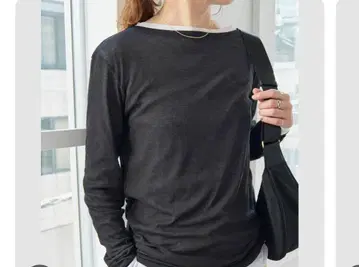 Spick and Span 시어 보트넥 풀오버