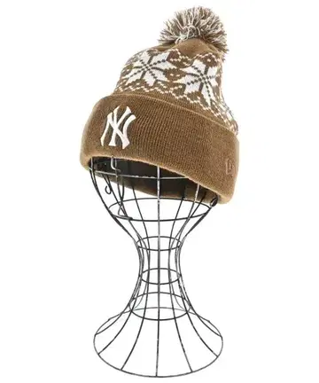 NEW ERA 남성용 니트 비니 캡