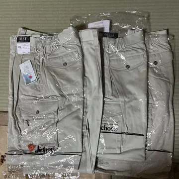 신사 작업 바지 4개 세트