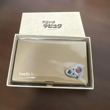지브리 천공의 성 라퓨타 메탈 카드 케이스 명함지갑