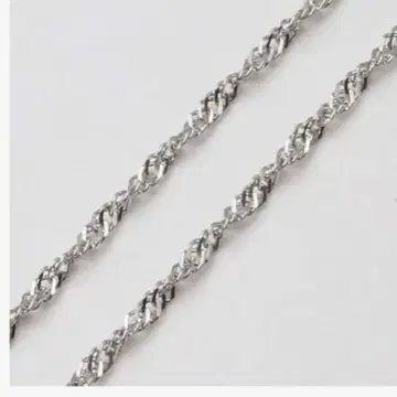 즉시 발송 가능 미사용 플라티나 P850 체인 팔찌 18cm