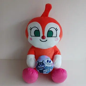 호빵맨 사이좋은 소품함 봉제 인형 LL 짤랑이
