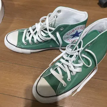컨버스 올스타 그린 하이컷 스니커즈