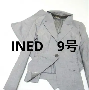 새상품급 INED 이네드 올 시즌 수트 여성용 M 사이즈 그레이