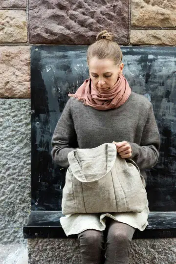 이스터다 토트 내추럴 fog linen work 포그