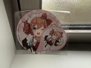 두근두근 문예부 DDLC 콜라보 카페 코스터 피크 츠쿠요미 유리