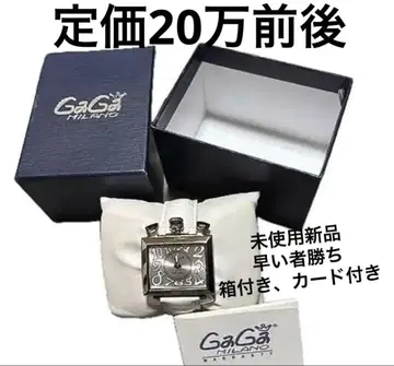 GaGa Milano 손목시계 정품. 화이트 레어템. 선착순.