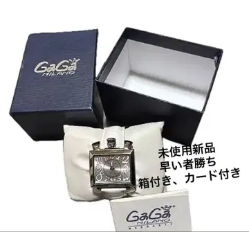 GaGa Milano 손목시계 정품. 화이트 레어템. 선착순.