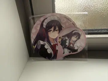 두근두근 문예부 DDLC 콜라보 카페 코스터 피크 츠쿠요미 유리