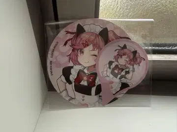 두근두근 문예부 DDLC 콜라보 카페 코스터 피크 츠쿠요미 나츠키