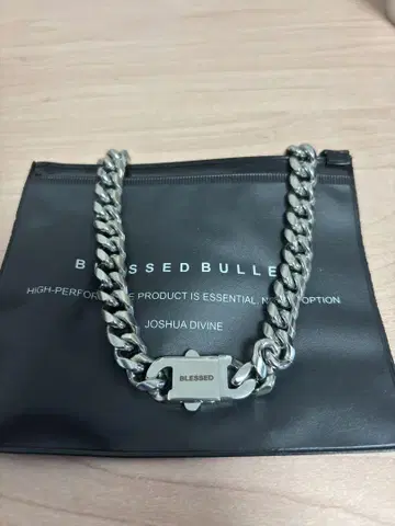 블레스드 브레드 BLESSED BULLET 목걸이 10mm 42cm